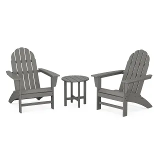 POLYWOOD Vineyard 3-Piece Adirondack Set