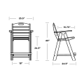 Thumbnail for Nautical Counter Chair