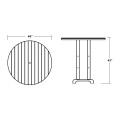 Thumbnail for Monterey Bay Round 48" Bar Table