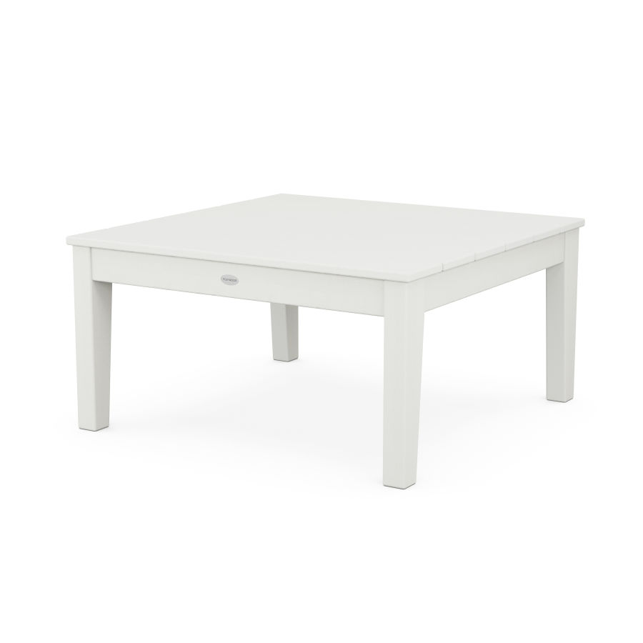 POLYWOOD Newport 36" Conversation Table in Vintage White