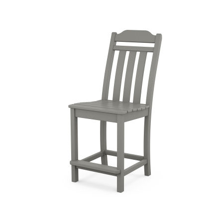 Country Living Counter Side Chair in Slate Grey