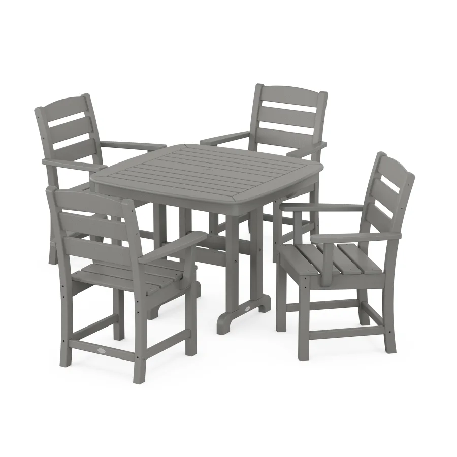 POLYWOOD Lakeside 5-Piece Dining Set