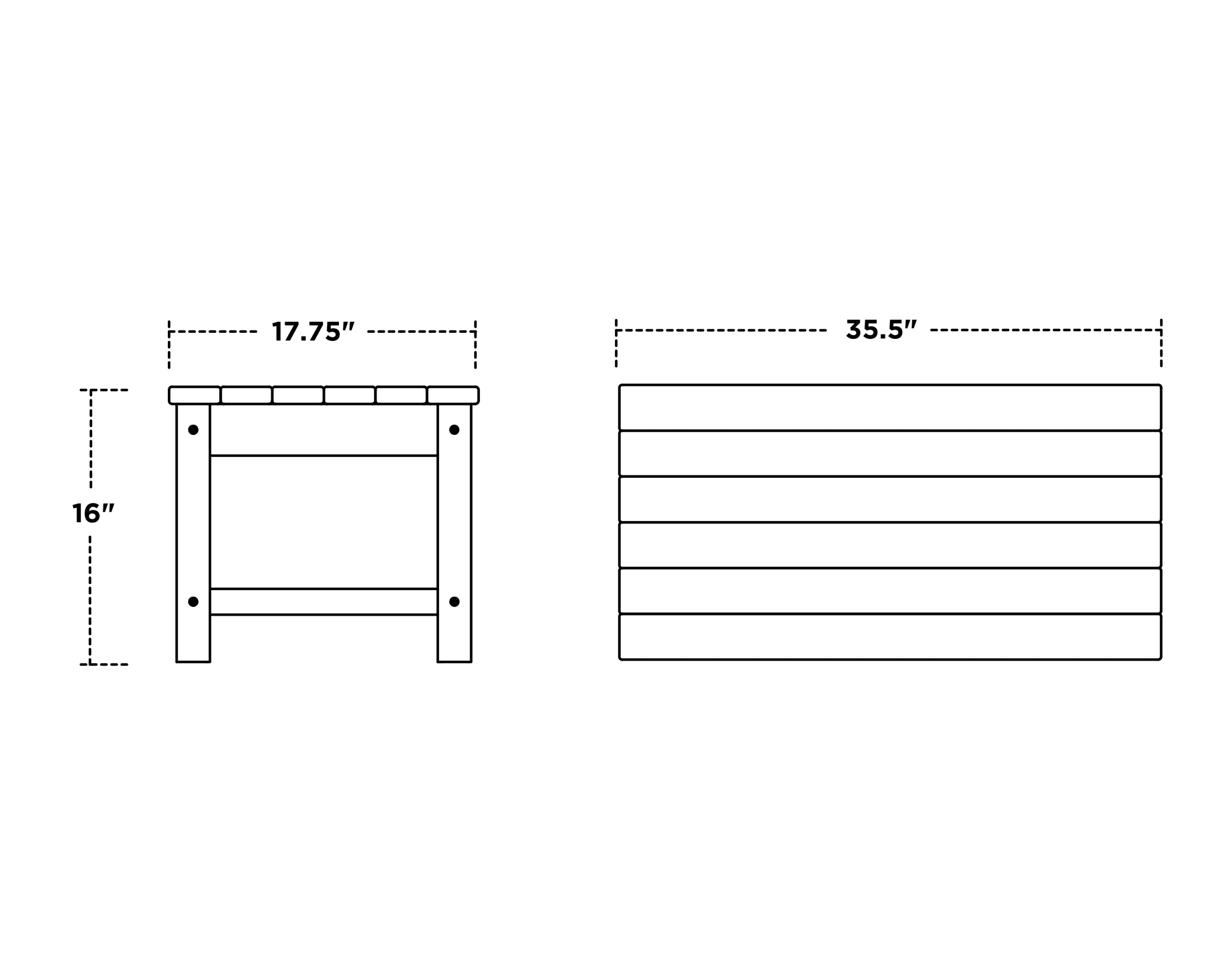 Dimensions for Club Coffee Table