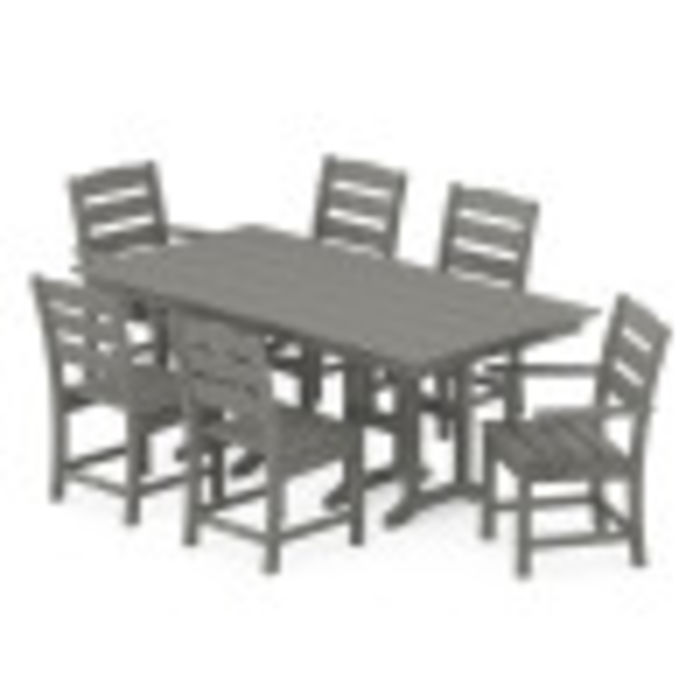 Lakeside 7-Piece Farmhouse Dining Set