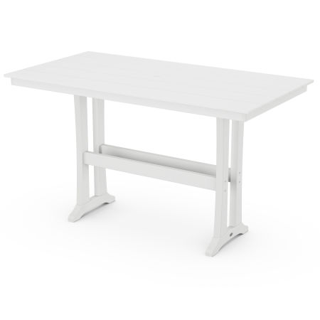 Bar Table in White
