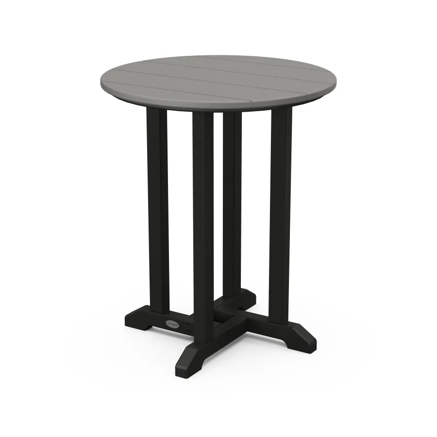 POLYWOOD Contempo 24" Round Dining Table