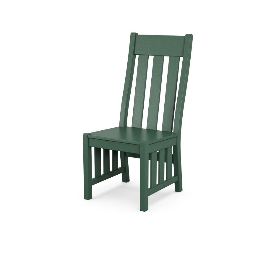 POLYWOOD Acadia Dining Side Chair in Green