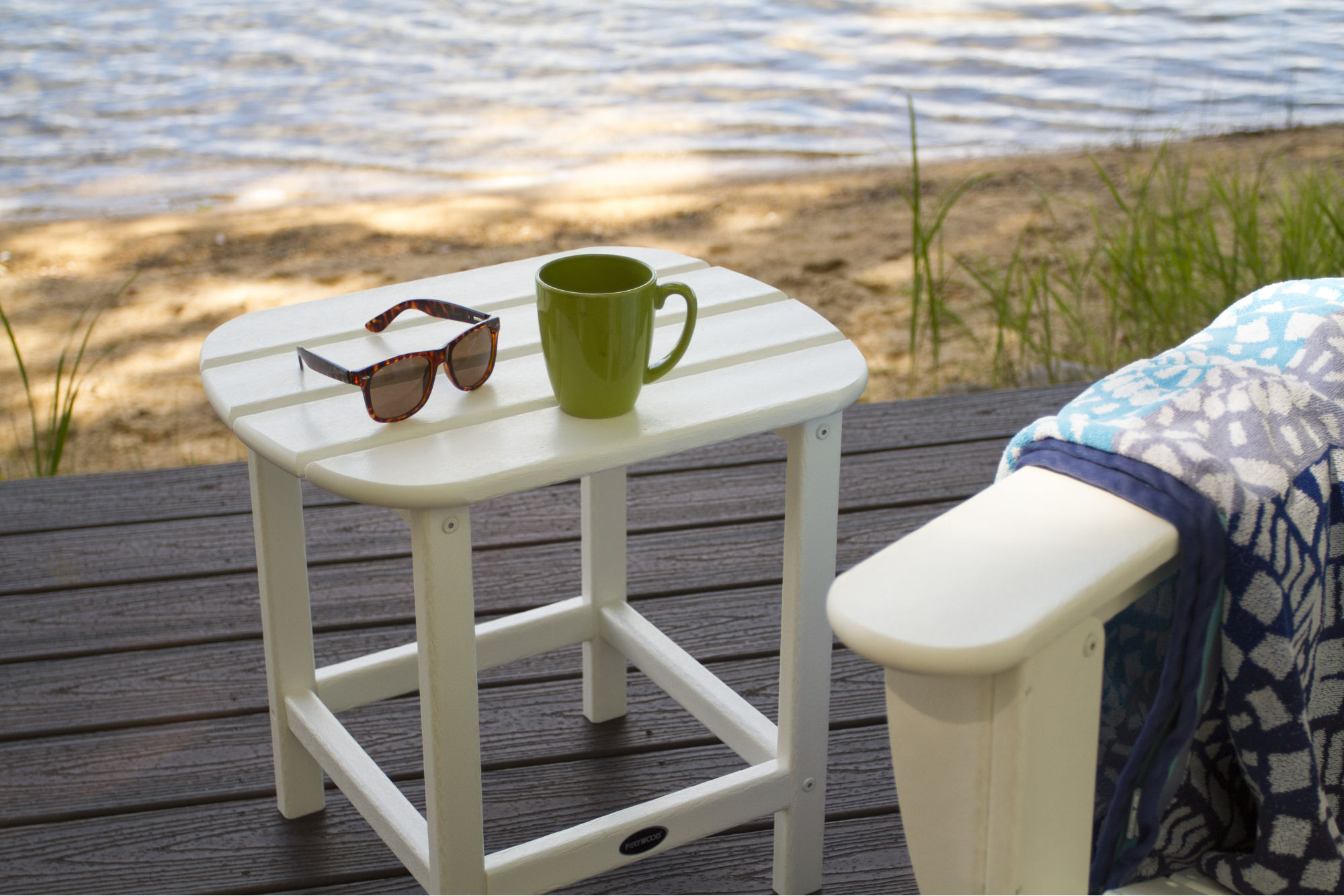Polywood south beach shop side table