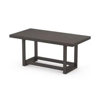 POLYWOOD EDGE 40 x 78 Counter Table in Vintage Finish