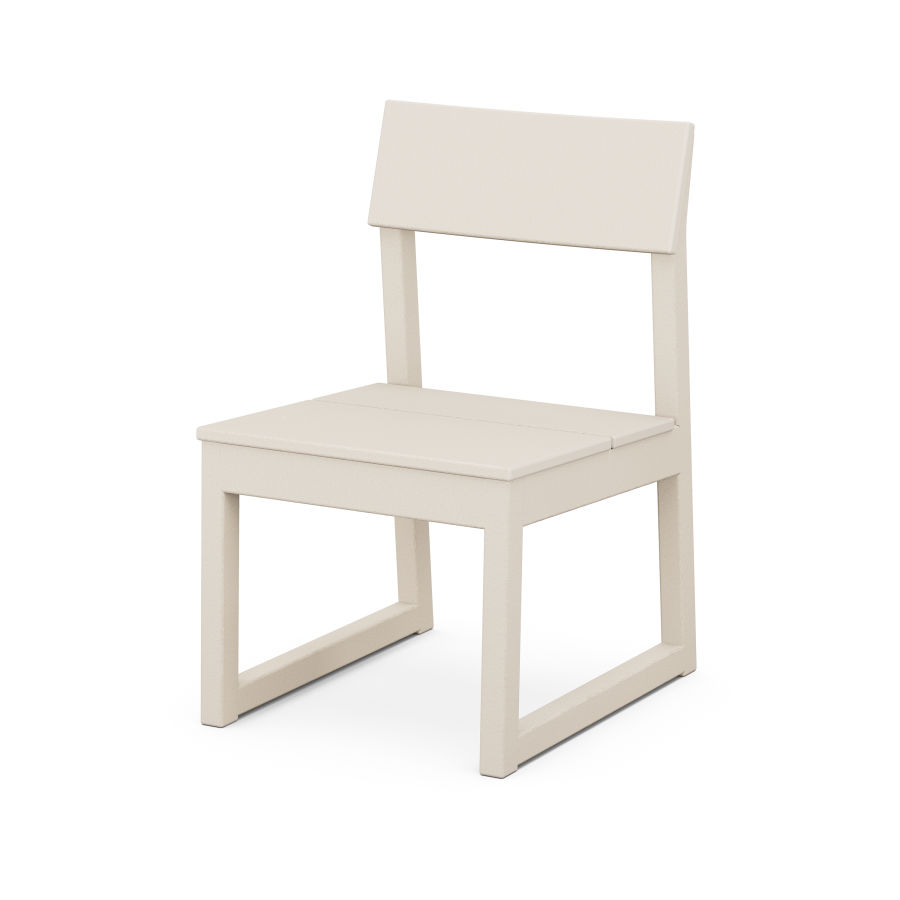 POLYWOOD EDGE Dining Side Chair in Sand