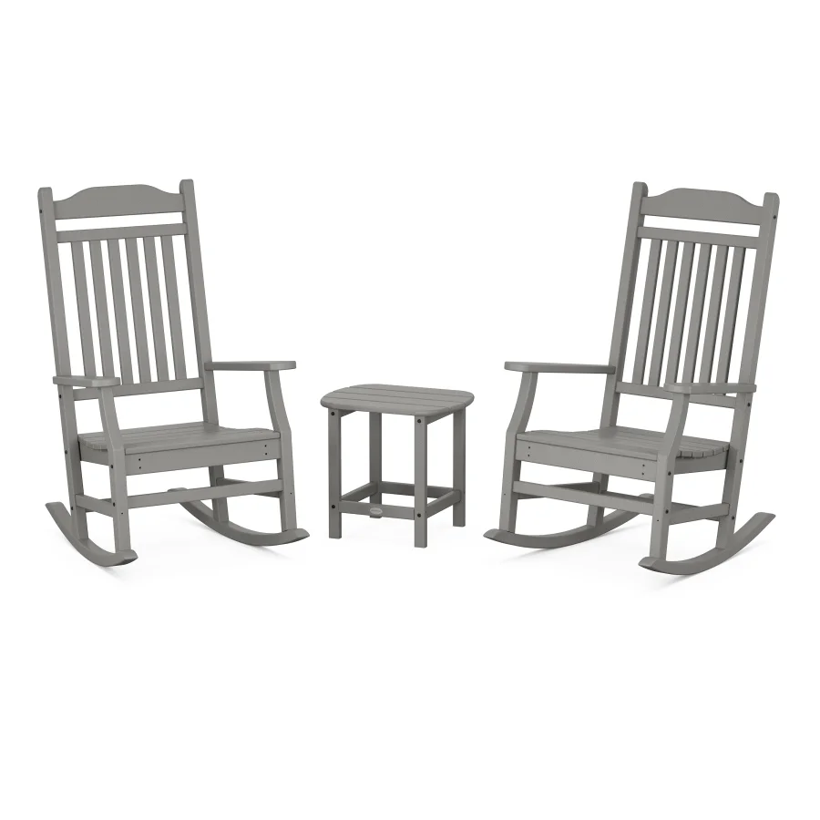 POLYWOOD Cottage Rocking Chair 3-Piece Set