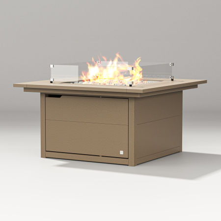 Cube Fire Table in Vintage Sahara
