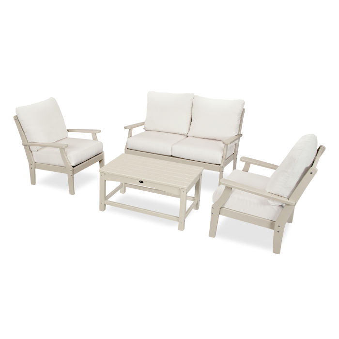 Yacht Club 4-Piece Deep Seating Chair Set