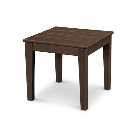 POLYWOOD Newport 18" End Table in Mahogany