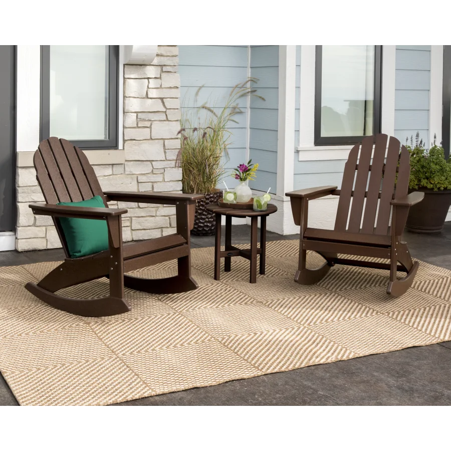 Vineyard 3-Piece Adirondack Rocking Chair Set