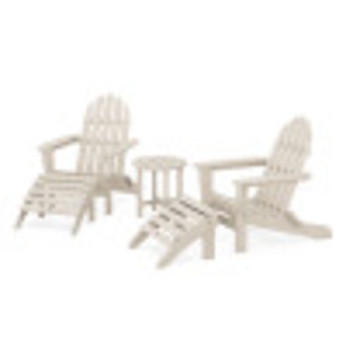 POLYWOOD Classic Adirondack 5-Piece Casual Set