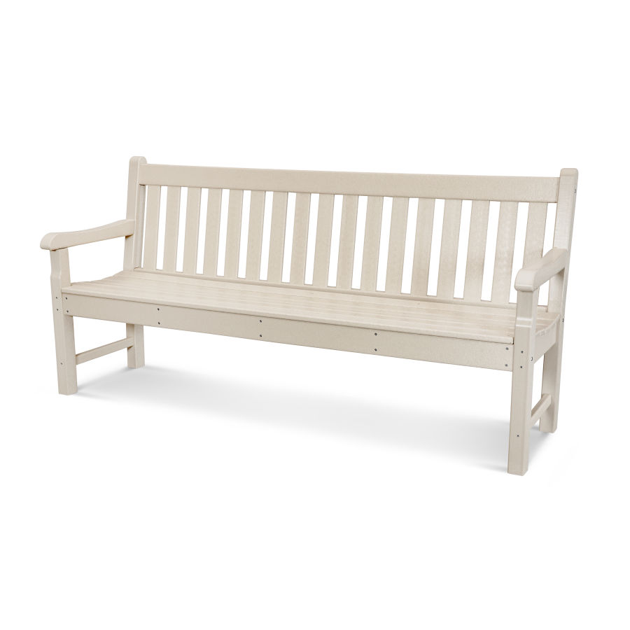POLYWOOD Rockford 72" Bench in Sand