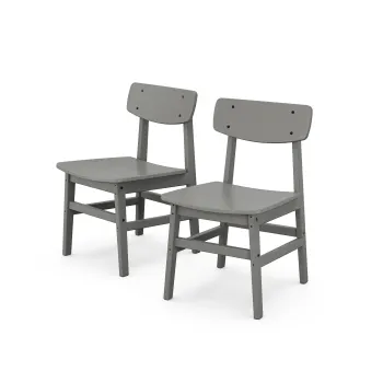 POLYWOOD Modern Studio Urban Chair 2-Pack