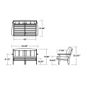 Thumbnail for Mission Deep Seating Loveseat