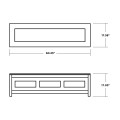 Thumbnail for Country Living 60" Storage Bench