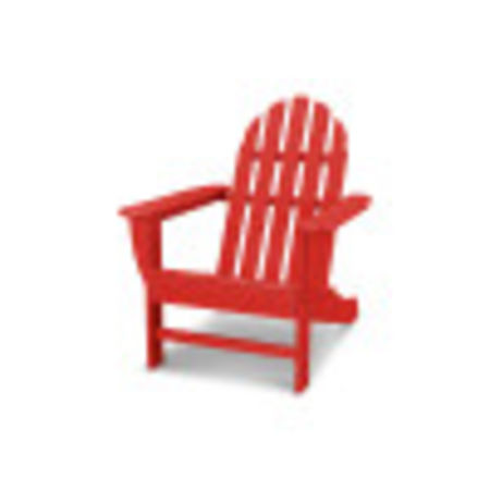 Classics Adirondack Chair in Sunset Red