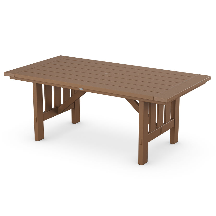 POLYWOOD Mission 39" x 75" Dining Table in Teak