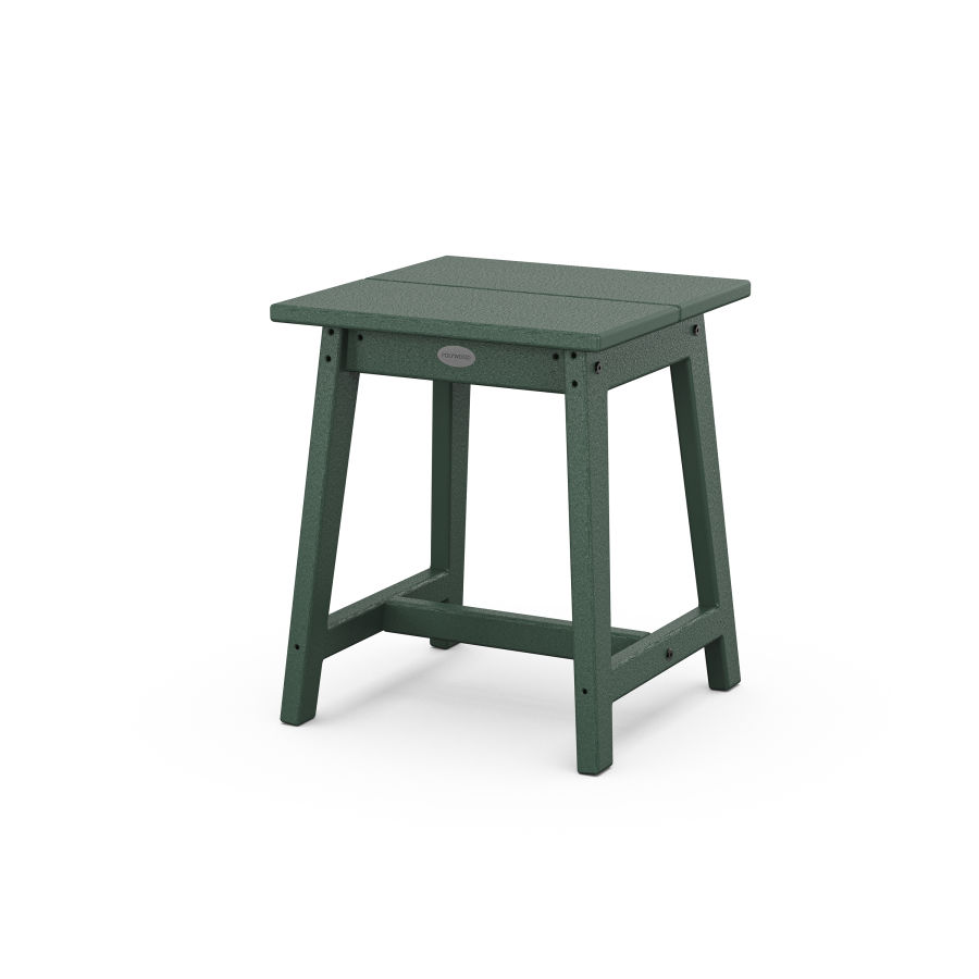 POLYWOOD Studio Side Table  in Green