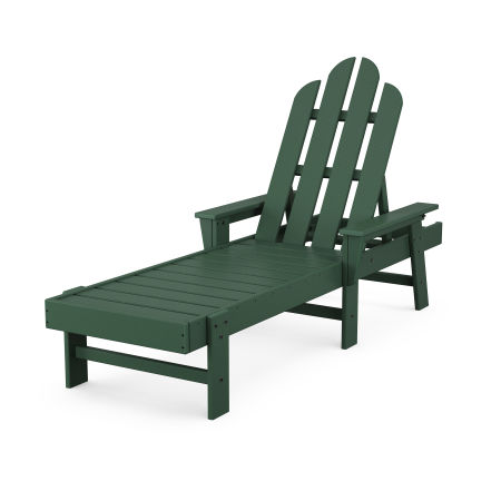 Long Island Chaise in Green