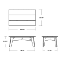 Thumbnail for Riviera Modern Coffee Table