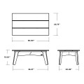 Thumbnail for Riviera Modern Coffee Table