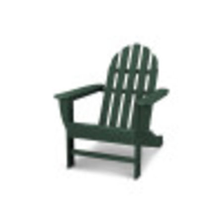 POLYWOOD Classics Adirondack Chair in Green