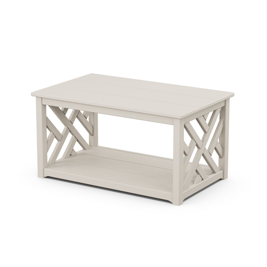 POLYWOOD Chippendale Coffee Table in Sand