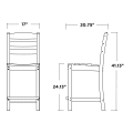 Thumbnail for La Casa Café Counter Side Chair