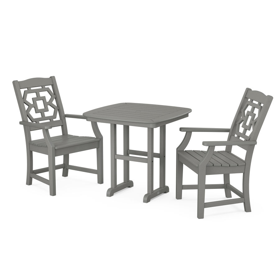 POLYWOOD Chinoiserie 3-Piece Dining Set