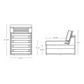 Thumbnail for Latitude Modular Armless Chair