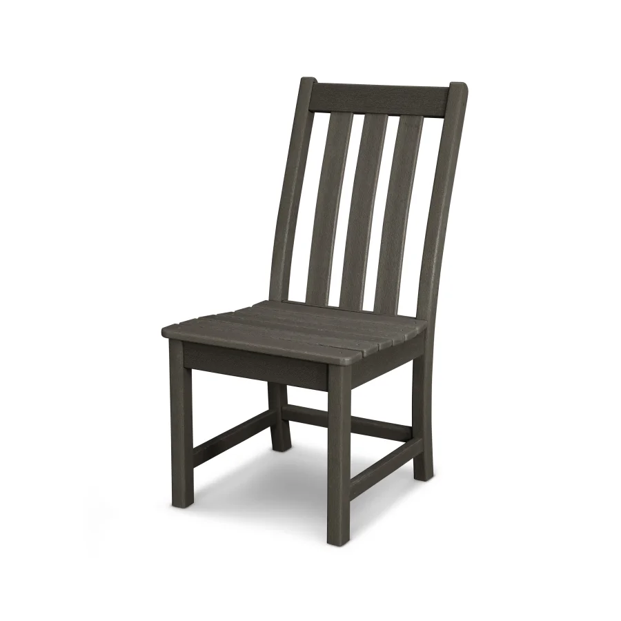 POLYWOOD Vineyard Dining Side Chair in Vintage Finish