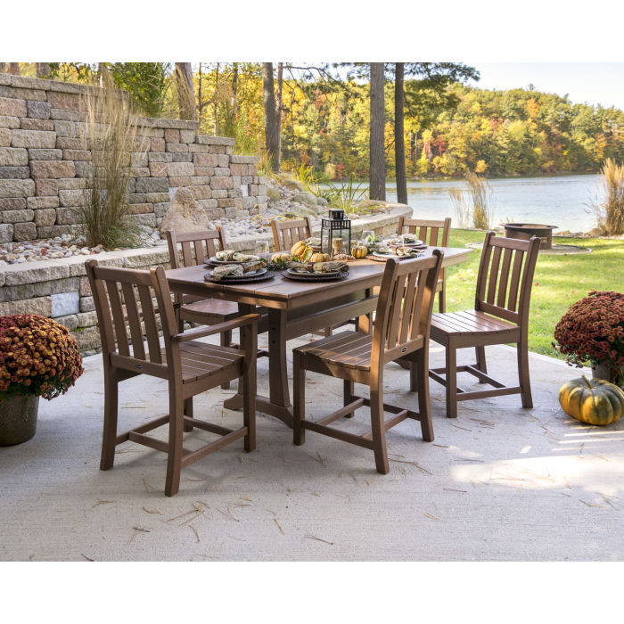 POLYWOOD Traditional Garden Dining Arm Chair