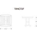 Thumbnail for Yacht Club 37" Dining Table