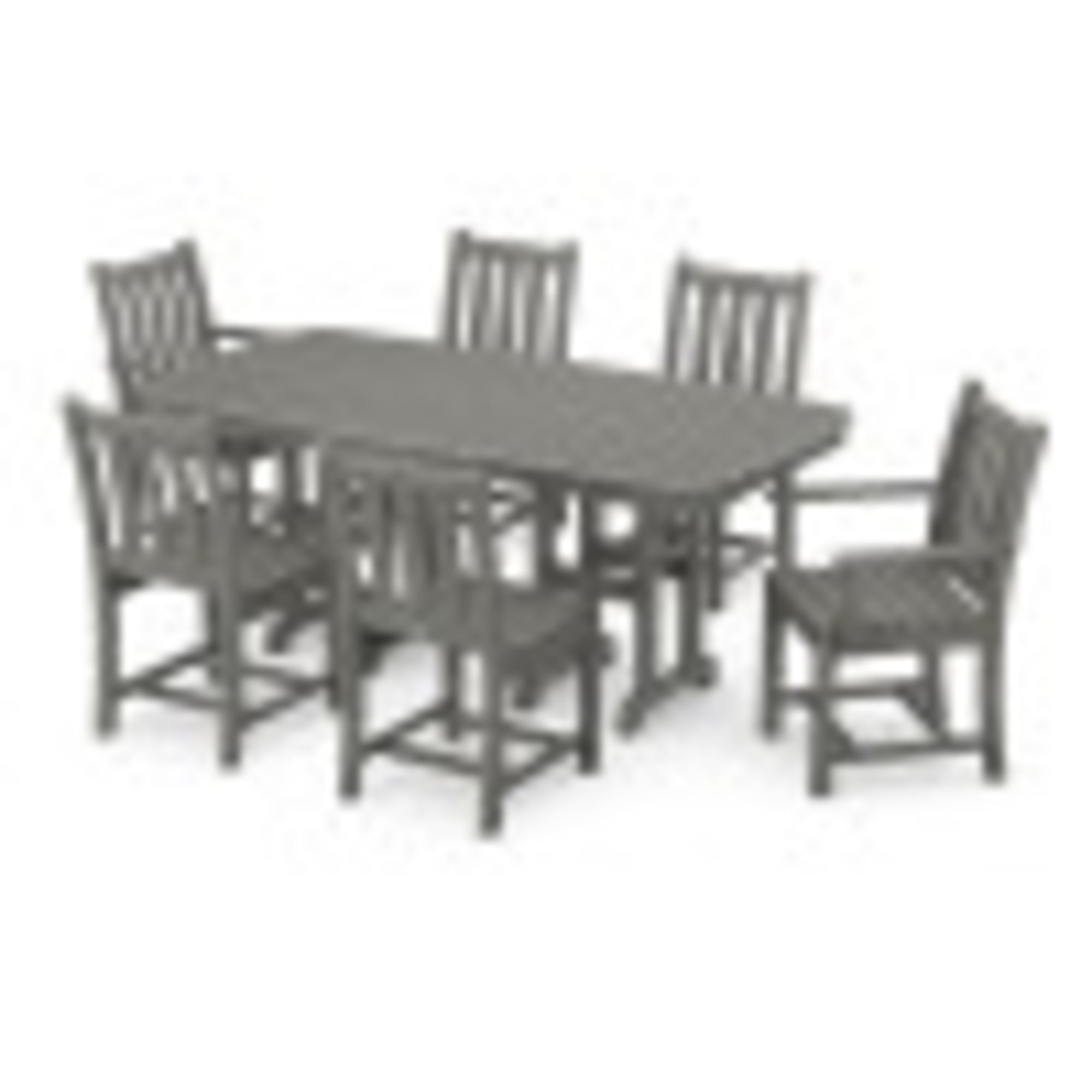 POLYWOOD® Traditional Garden 7Piece Dining Set PWS1331