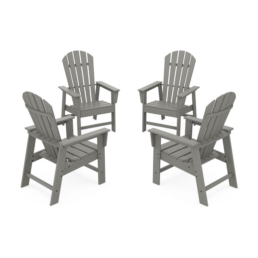 POLYWOOD 4-Piece South Beach Casual Chair Conversation Set