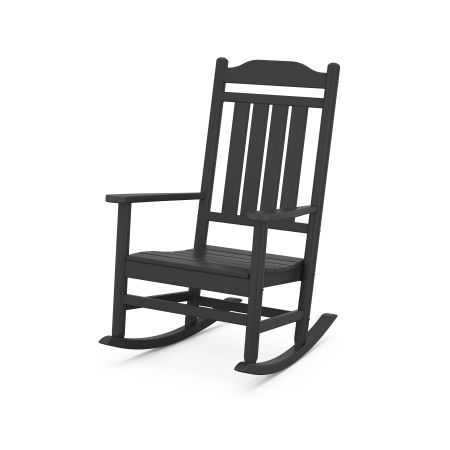 POLYWOOD Country Living Legacy Rocking Chair in Black