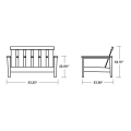 Thumbnail for Prescott Deep Seating Loveseat