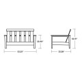 Thumbnail for Prescott Deep Seating Loveseat