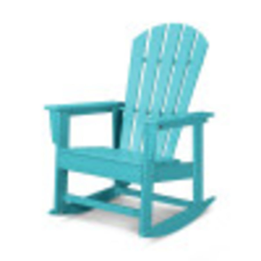 POLYWOOD South Beach Rocking Chair in Aruba