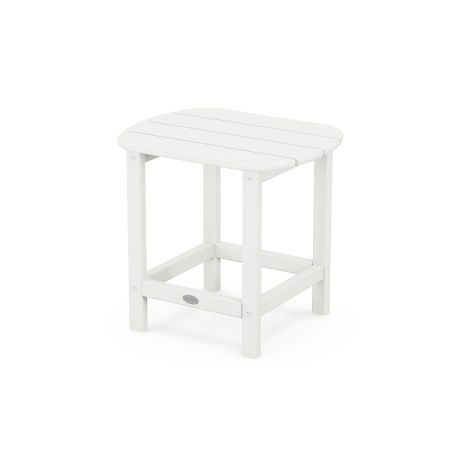 POLYWOOD 18" Side Table in Vintage White