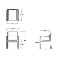 Thumbnail for EDGE Sling Dining Arm Chair