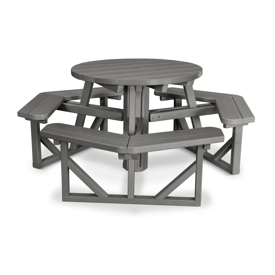 POLYWOOD Park 36" Round Picnic Table