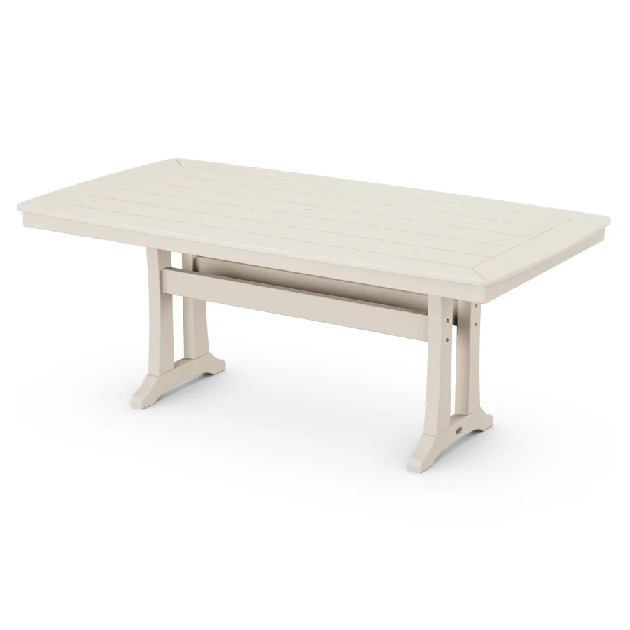 POLYWOOD 38" x 73" Dining Table in Sand