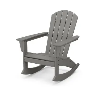 POLYWOOD Nautical Adirondack Rocking Chair