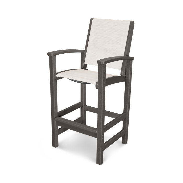 Coastal Bar Chair in Vintage Finish